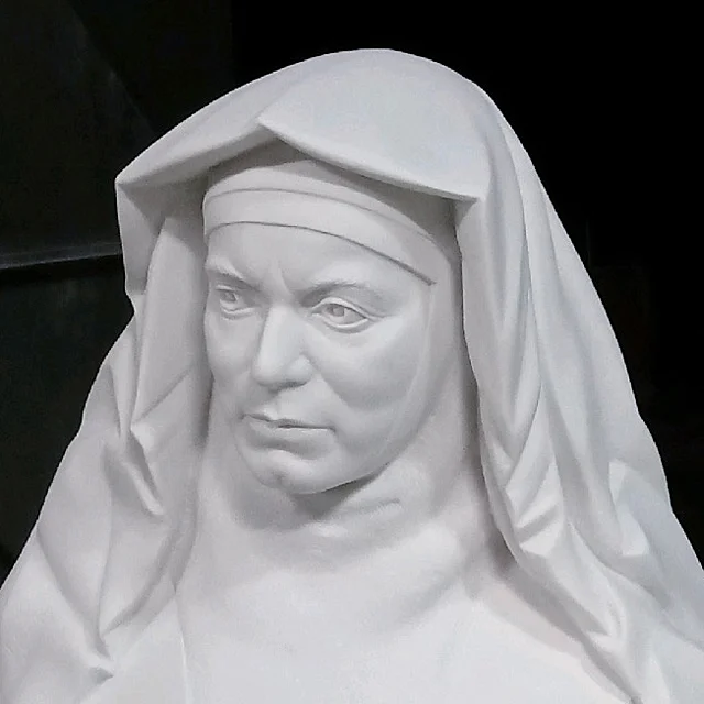 Popiersie Św. Edith Stein - Tomasz Rodziński - Tomasz Rodziński artysta rzeźbiarz z Wrocławia
